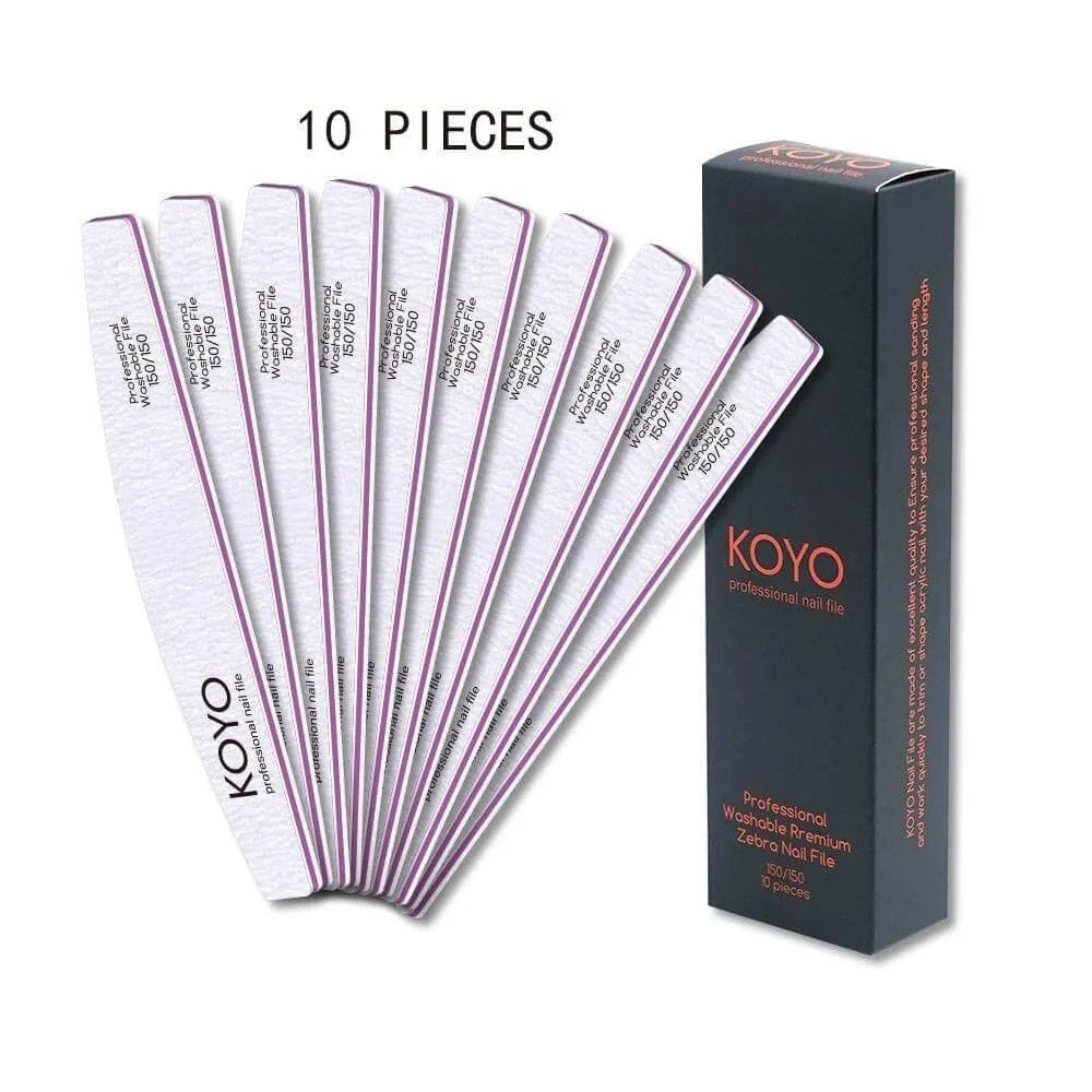 מארז פצירות חצי ירח 100/180 10 יח
