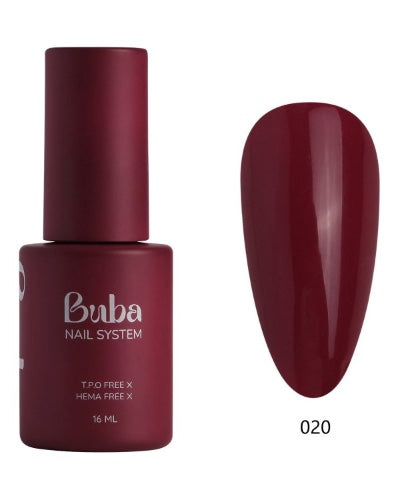 לק ג׳ל בובה BUBA HEMA FREE גוון 020