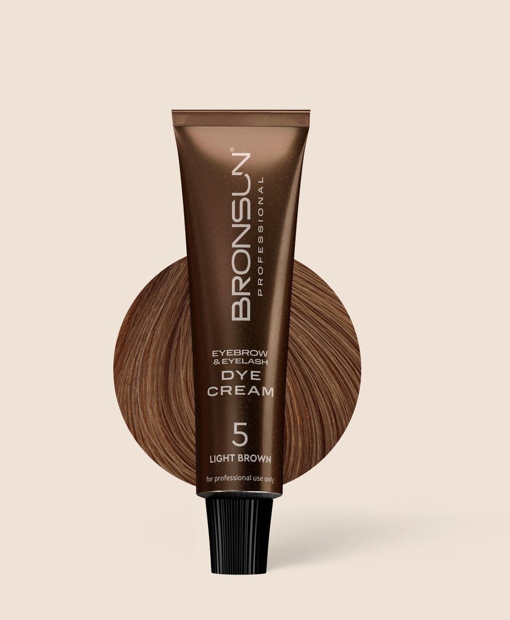 צבע חום בהיר קרם - BRONSUN