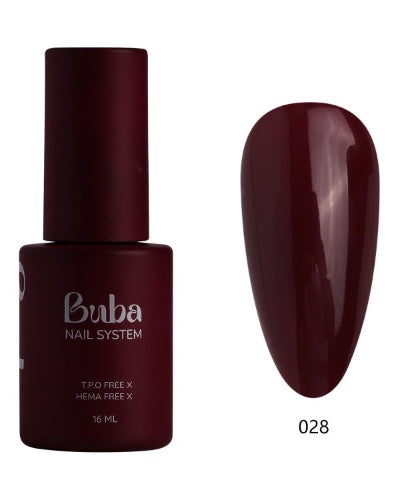 לק ג׳ל בובה BUBA HEMA FREE גוון 028