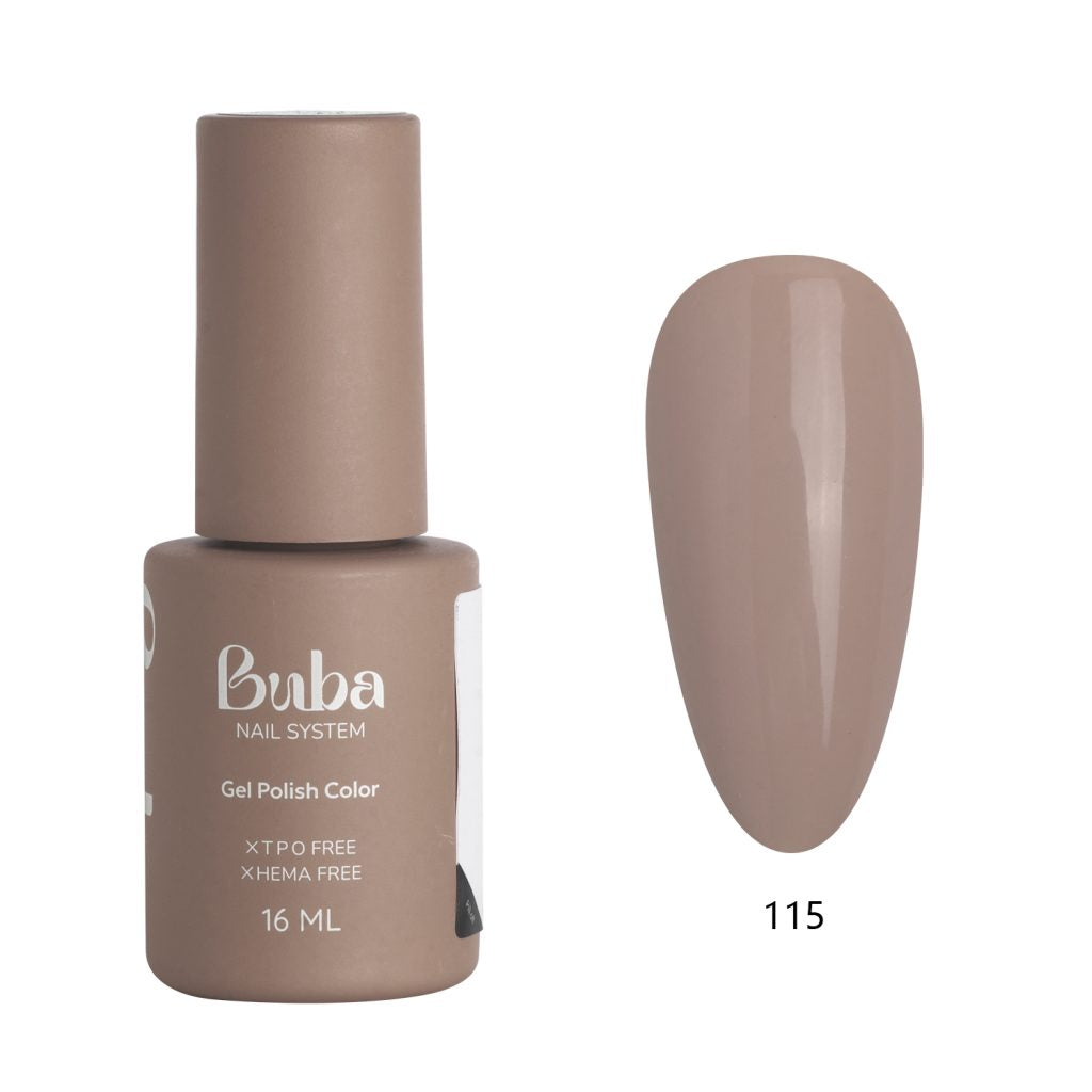לק ג׳ל בובה BUBA HEMA FREE גוון 115