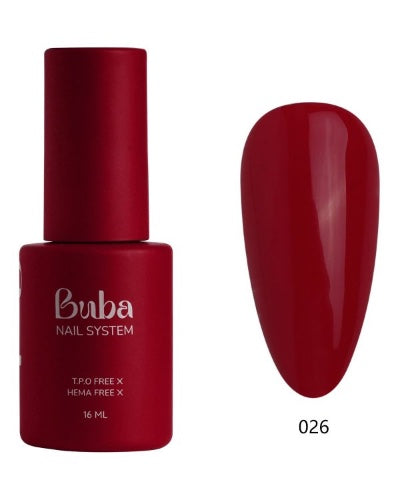 לק ג׳ל בובה BUBA HEMA FREE גוון 026