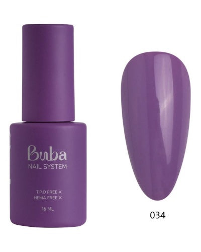 לק ג׳ל בובה BUBA HEMA FREE גוון 034