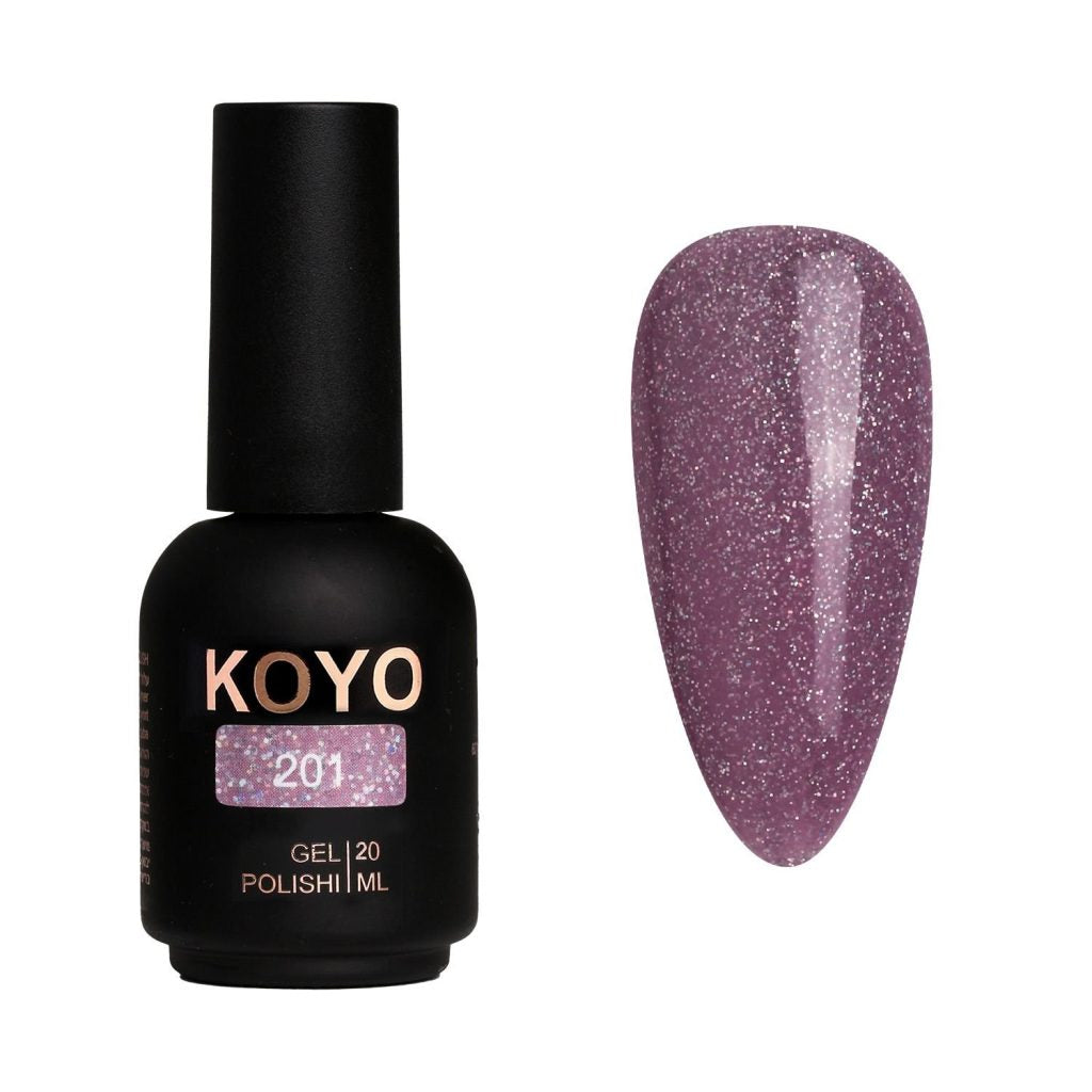 לק ג'ל KOYO גוון 201