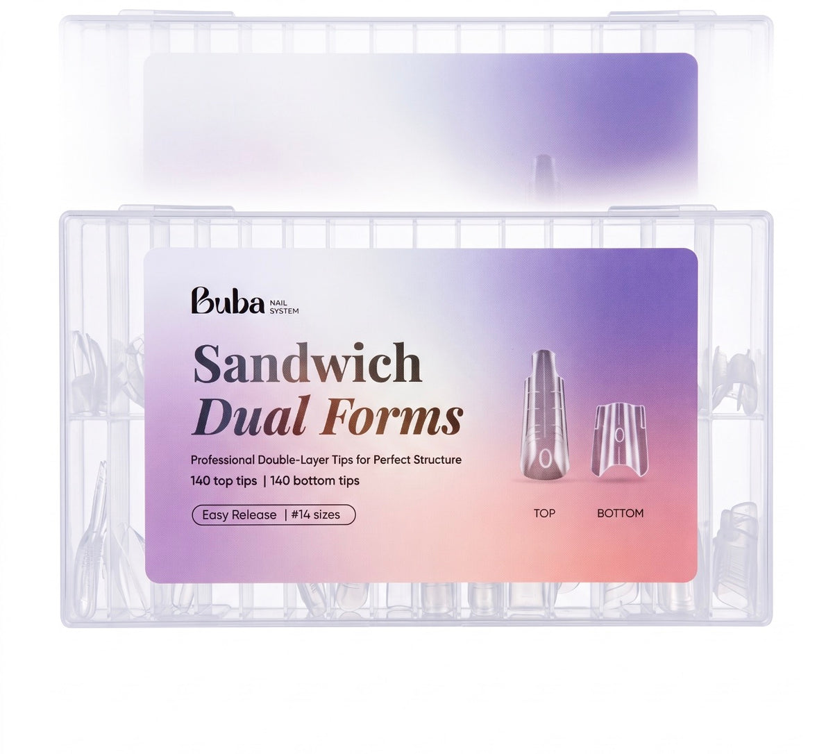 BUBA - טיפס הפוך כפול צורת שקד sandwich