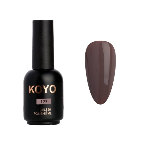לק ג'ל KOYO גוון 123