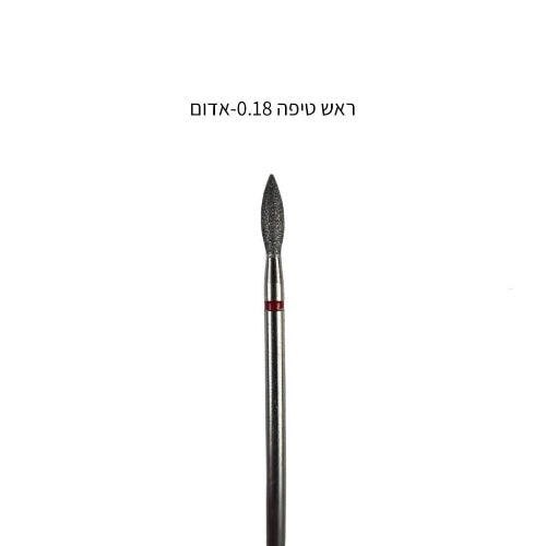 ראש טיפה רוסי אדום 0.18