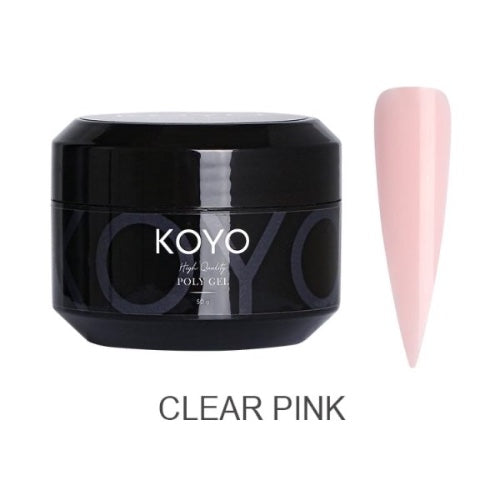 פוליג׳ל 50 מ״ל KOYO clear pink