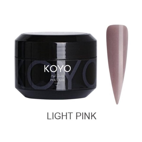 פוליג׳ל 50 מ״ל KOYO Light pink