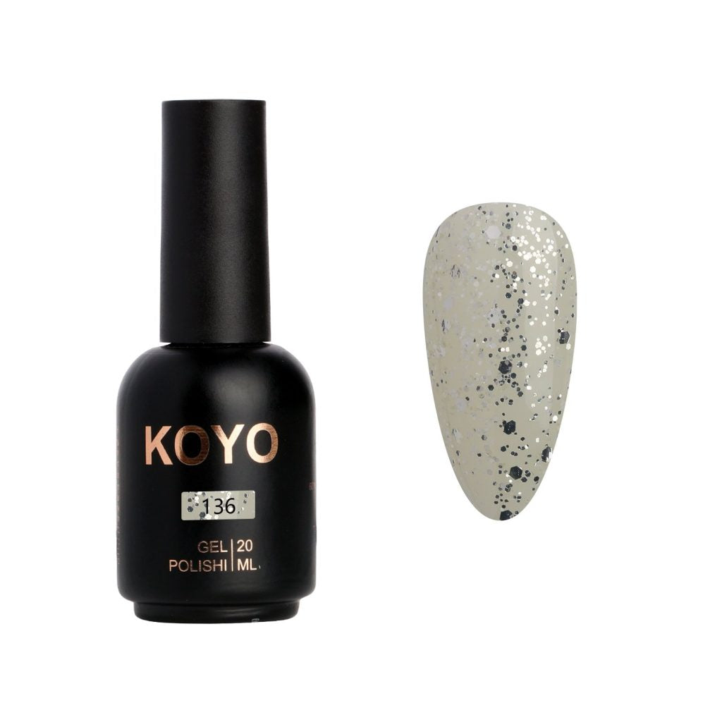 לק ג'ל KOYO גוון 136